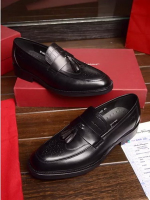 Salvatore Ferragamo Business Men Shoes--021